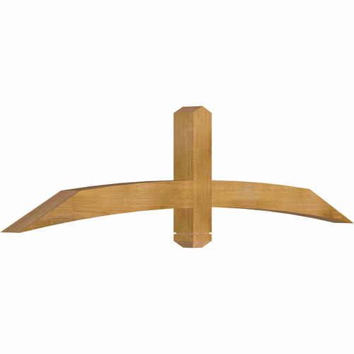 6/12 Pitch Bellingham Rough Sawn Timber Gable Bracket GBW072X18X0404BEL00RWR