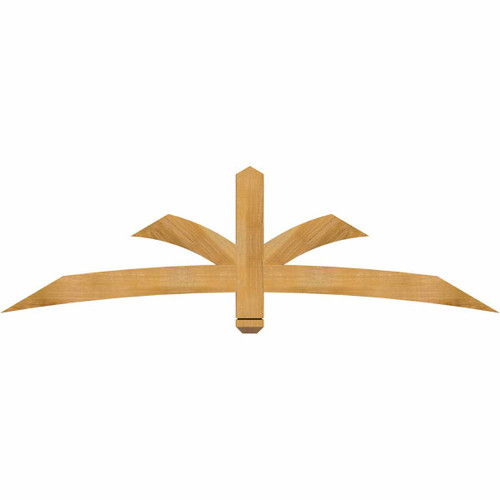 7/12 Pitch Davenport Rough Sawn Timber Gable Bracket GBW072X21X0204DAV00RWR