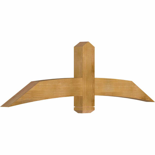7/12 Pitch Bellingham Rough Sawn Timber Gable Bracket GBW072X21X0406BEL00RWR