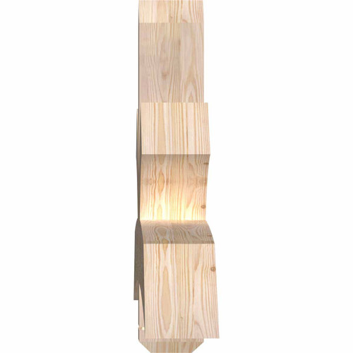 9/12 Pitch Davenport Smooth Timber Gable Bracket GBW072X27X0606DAV00SDF