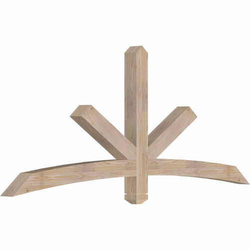 10/12 Pitch Alberta Smooth Timber Gable Bracket GBW072X30X0404ALB00SDF