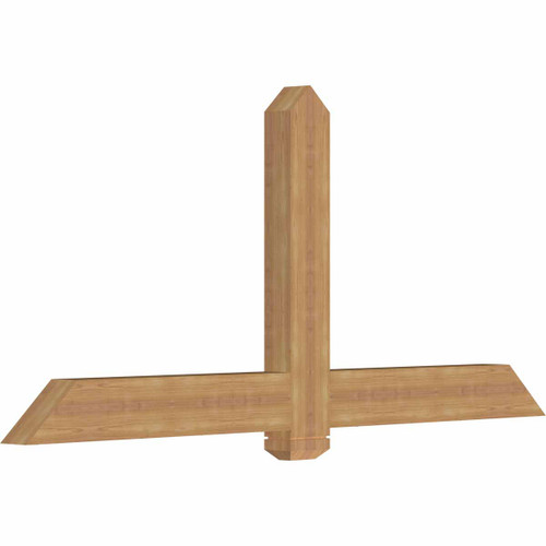 11/12 Pitch Eugene Smooth Timber Gable Bracket GBW072X33X0406EUG00SWR