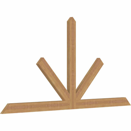 12/12 Pitch Saratoga Smooth Timber Gable Bracket GBW072X36X0204SAR00SWR
