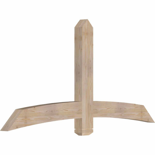 12/12 Pitch Bellingham Smooth Timber Gable Bracket GBW072X36X0406BEL00SDF