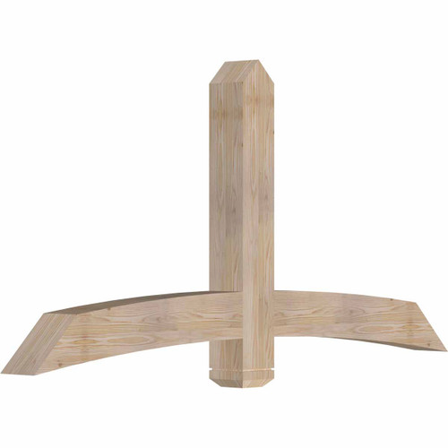 12/12 Pitch Bellingham Smooth Timber Gable Bracket GBW072X36X0606BEL00SDF