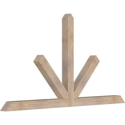 13/12 Pitch Saratoga Smooth Timber Gable Bracket GBW072X39X0404SAR00SDF