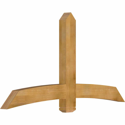 13/12 Pitch Bellingham Rough Sawn Timber Gable Bracket GBW072X39X0406BEL00RWR