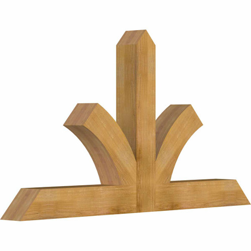 13/12 Pitch Richland Rough Sawn Timber Gable Bracket GBW072X39X0606RIC00RWR