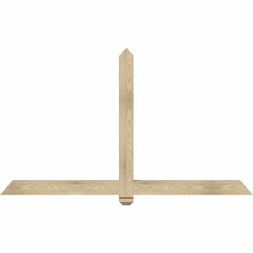 14/12 Pitch Eugene Rough Sawn Timber Gable Bracket GBW072X42X0404EUG00RDF 14/12 Pitch Eugene Rough Sawn Timber Gable Bracket GBW072X42X0404EUG00RDF