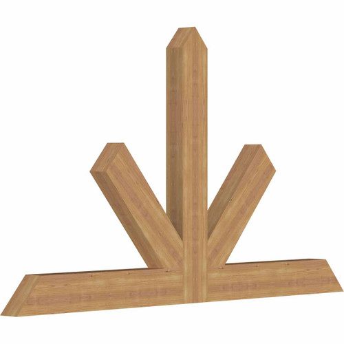 14/12 Pitch Saratoga Smooth Timber Gable Bracket GBW072X42X0406SAR00SWR