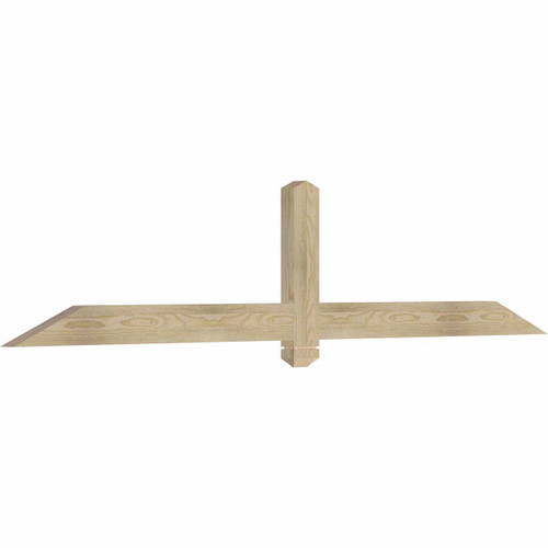 5/12 Pitch Eugene Rough Sawn Timber Gable Bracket GBW084X17X0204EUG00RDF