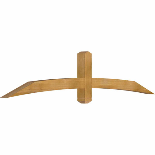 5/12 Pitch Bellingham Rough Sawn Timber Gable Bracket GBW084X17X0404BEL00RWR