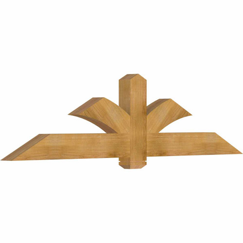 6/12 Pitch Redmond Rough Sawn Timber Gable Bracket GBW084X21X0406RED00RWR
