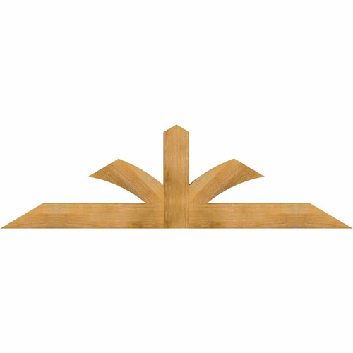 7/12 Pitch Richland Rough Sawn Timber Gable Bracket GBW084X24X0406RIC00RWR