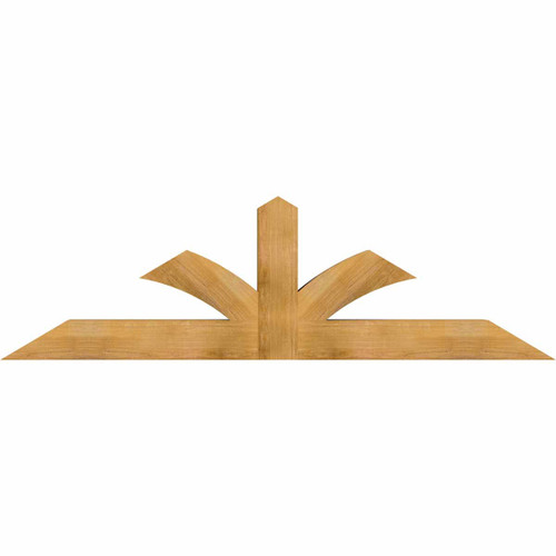 7/12 Pitch Richland Rough Sawn Timber Gable Bracket GBW084X24X0606RIC00RWR