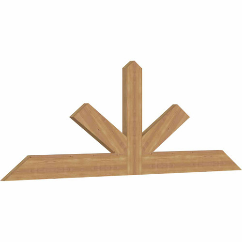 8/12 Pitch Saratoga Smooth Timber Gable Bracket GBW084X28X0206SAR00SWR