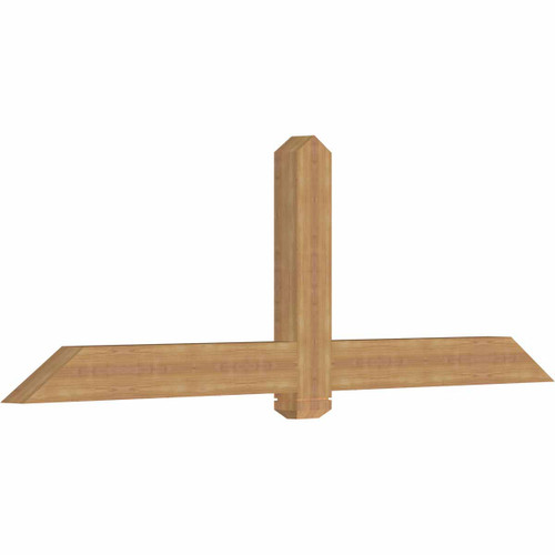 8/12 Pitch Eugene Smooth Timber Gable Bracket GBW084X28X0406EUG00SWR