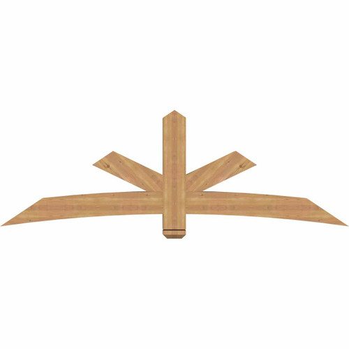 8/12 Pitch Alberta Smooth Timber Gable Bracket GBW084X28X0606ALB00SWR