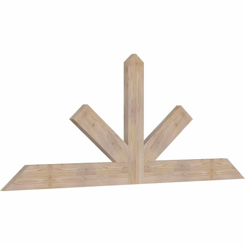 9/12 Pitch Saratoga Smooth Timber Gable Bracket GBW084X31X0206SAR00SDF