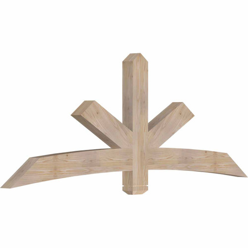 9/12 Pitch Alberta Smooth Timber Gable Bracket GBW084X31X0406ALB00SDF