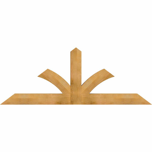 9/12 Pitch Richland Rough Sawn Timber Gable Bracket GBW084X31X0406RIC00RWR