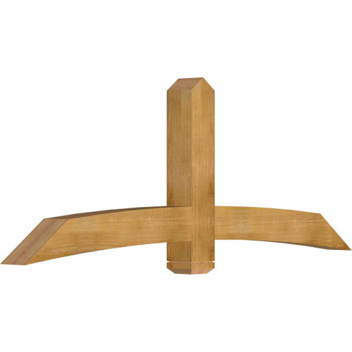 9/12 Pitch Bellingham Rough Sawn Timber Gable Bracket GBW084X31X0606BEL00RWR