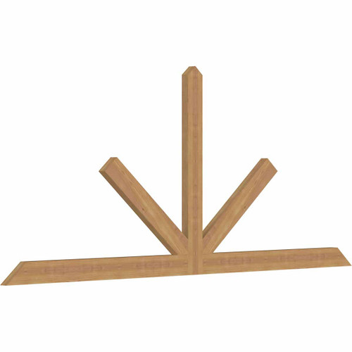 10/12 Pitch Saratoga Smooth Timber Gable Bracket GBW084X35X0204SAR00SWR