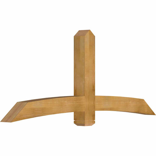 10/12 Pitch Bellingham Rough Sawn Timber Gable Bracket GBW084X35X0606BEL00RWR