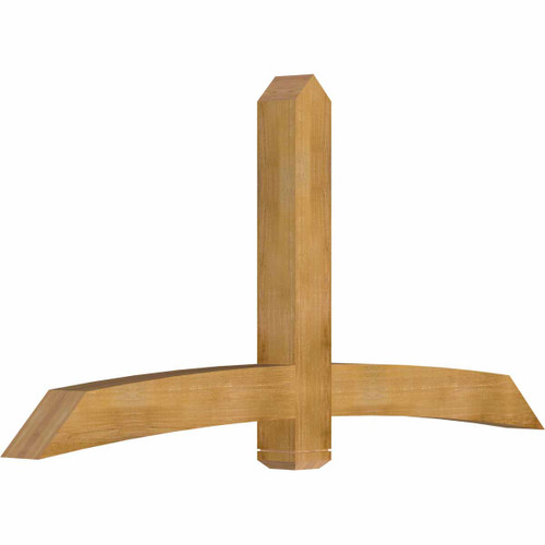 12/12 Pitch Bellingham Rough Sawn Timber Gable Bracket GBW084X42X0606BEL00RWR