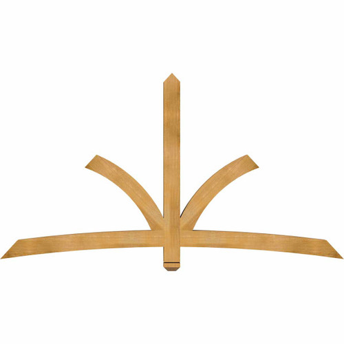 13/12 Pitch Davenport Rough Sawn Timber Gable Bracket GBW084X45X0404DAV00RWR