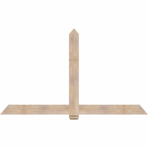 14/12 Pitch Eugene Smooth Timber Gable Bracket GBW084X49X0206EUG00SDF