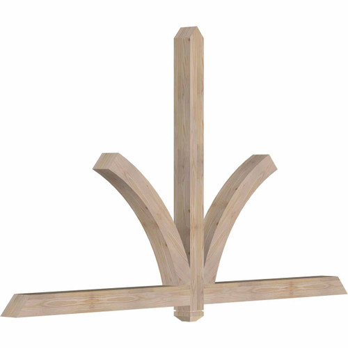 14/12 Pitch Redmond Smooth Timber Gable Bracket GBW084X49X0404RED00SDF