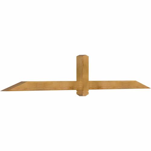 4/12 Pitch Eugene Rough Sawn Timber Gable Bracket GBW096X16X0404EUG00RWR