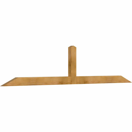 5/12 Pitch Portland Rough Sawn Timber Gable Bracket GBW096X20X0204POR00RWR