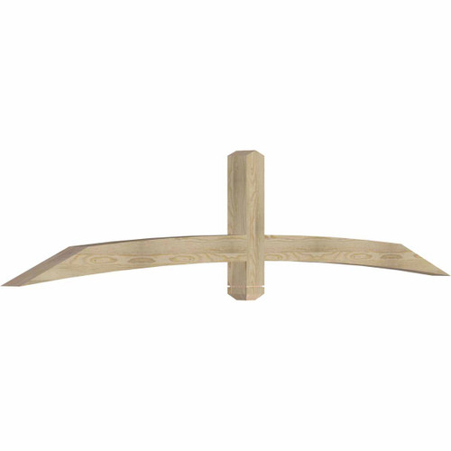 5/12 Pitch Bellingham Rough Sawn Timber Gable Bracket GBW096X20X0404BEL00RDF