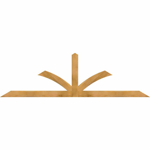 7/12 Pitch Richland Rough Sawn Timber Gable Bracket GBW096X28X0204RIC00RWR