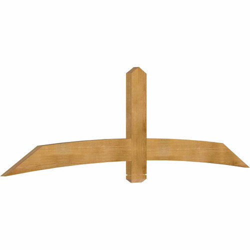 7/12 Pitch Bellingham Rough Sawn Timber Gable Bracket GBW096X28X0206BEL00RWR