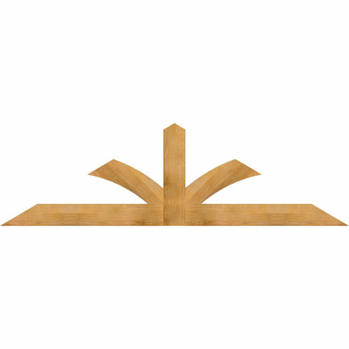 7/12 Pitch Richland Rough Sawn Timber Gable Bracket GBW096X28X0206RIC00RWR