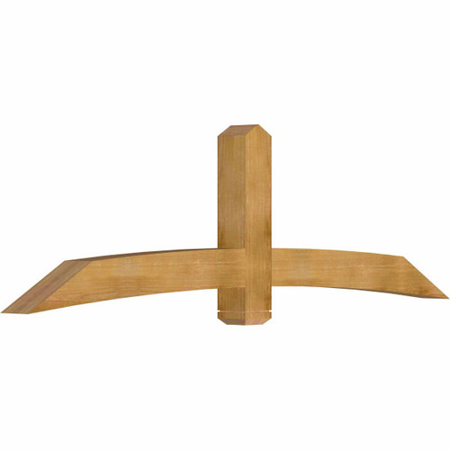 7/12 Pitch Bellingham Rough Sawn Timber Gable Bracket GBW096X28X0606BEL00RWR