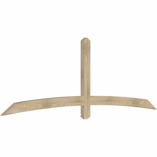 8/12 Pitch Bellingham Rough Sawn Timber Gable Bracket GBW096X32X0204BEL00RDF