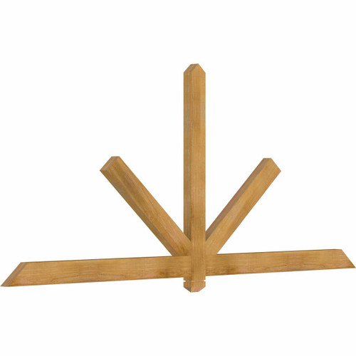 10/12 Pitch Kennewick Rough Sawn Timber Gable Bracket GBW096X40X0204KEN00RWR
