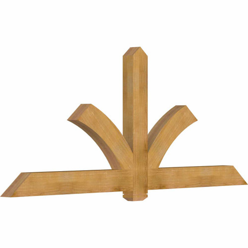 10/12 Pitch Redmond Rough Sawn Timber Gable Bracket GBW096X40X0406RED00RWR