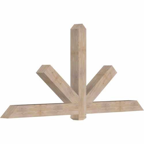 11/12 Pitch Kennewick Smooth Timber Gable Bracket GBW096X44X0606KEN00SDF