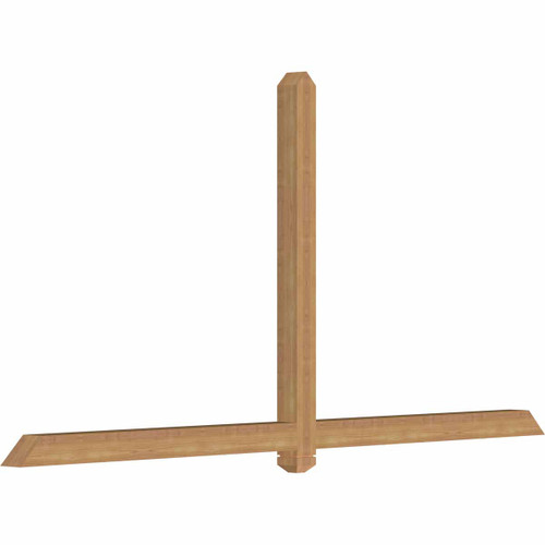 12/12 Pitch Eugene Smooth Timber Gable Bracket GBW096X48X0404EUG00SWR