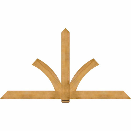 13/12 Pitch Redmond Rough Sawn Timber Gable Bracket GBW096X52X0206RED00RWR
