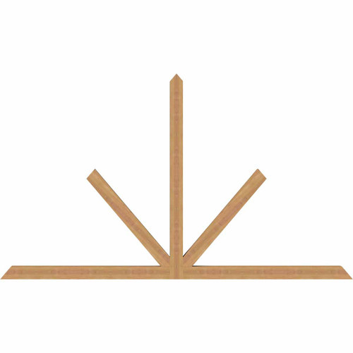 14/12 Pitch Saratoga Smooth Timber Gable Bracket GBW096X56X0404SAR00SWR