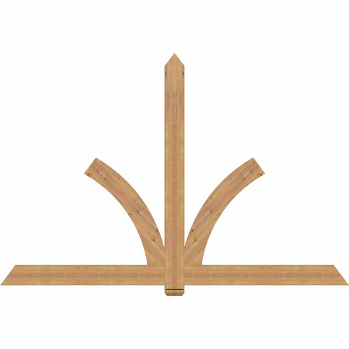 16/12 Pitch Redmond Smooth Timber Gable Bracket GBW096X64X0206RED00SWR