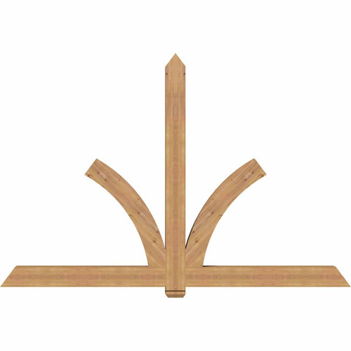 16/12 Pitch Redmond Smooth Timber Gable Bracket GBW096X64X0606RED00SWR