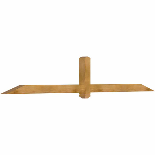 4/12 Pitch Eugene Rough Sawn Timber Gable Bracket GBW108X18X0404EUG00RWR