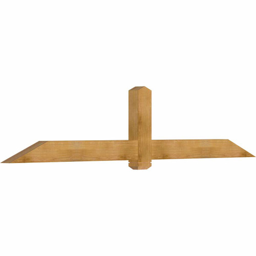 5/12 Pitch Eugene Rough Sawn Timber Gable Bracket GBW108X22X0406EUG00RWR
